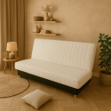 Canapé Clic-Clac 130x190 cm - Confort et Qualité Française | Hévéa Sélection