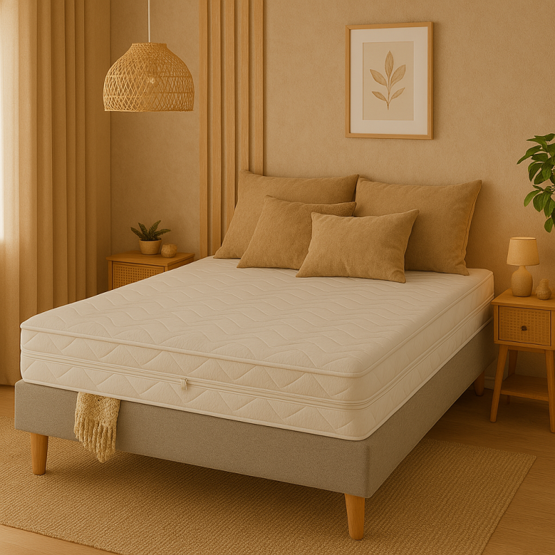 Matelas en Latex Élodie - Confort Naturel & Soutien Ergonomique | Hévéa Sélection