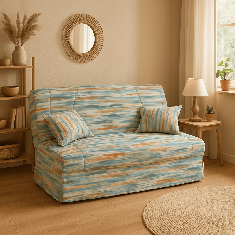 Housse BZ 140x190 Matelassée – Literie Hévéa Banquette