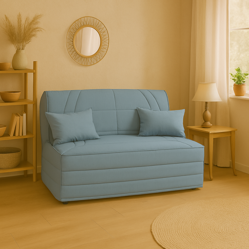 Housse BZ 140x190 Matelassée – Literie Hévéa Banquette