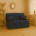 Housse BZ 140x190 bleu marine