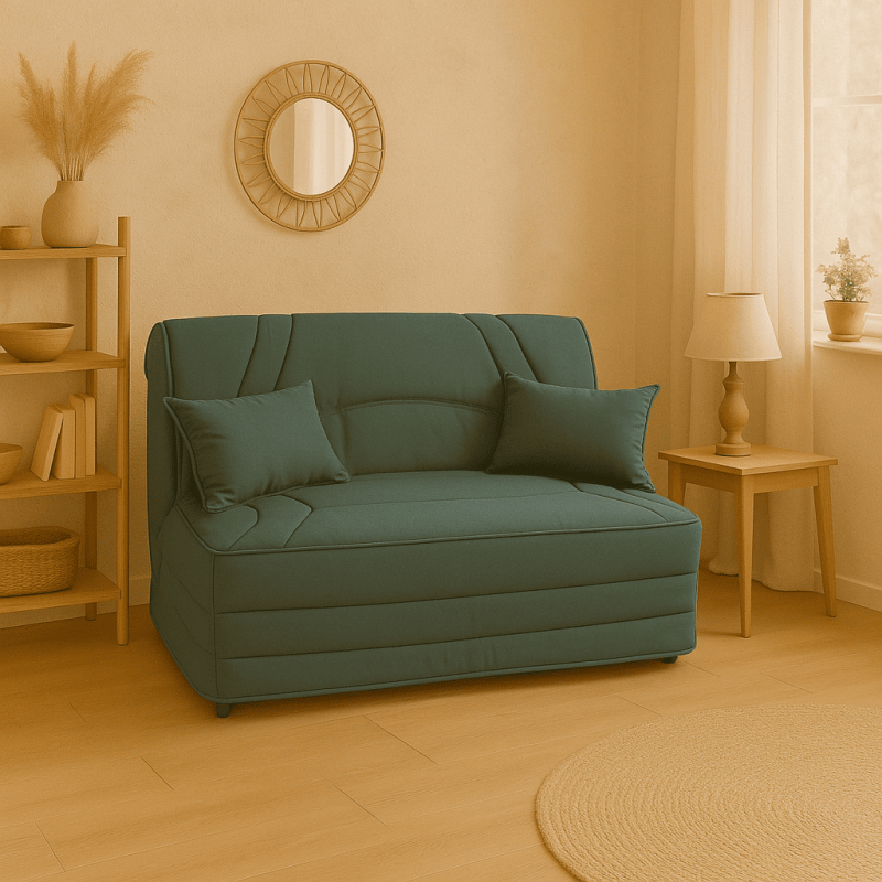 Housse BZ 140x190 Matelassée – Literie Hévéa Banquette