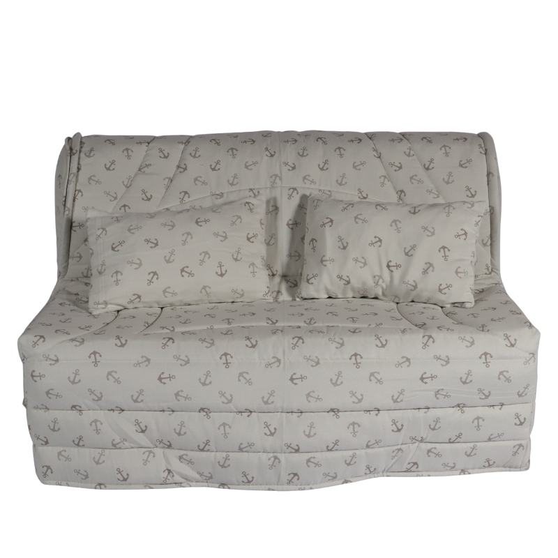 Housse BZ 140x190 Matelassée – Literie Hévéa Banquette