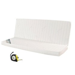 Matelas CLIC CLAC sur mesure en mousse NACRE