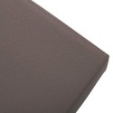 Sommier tapissier marron VOLIGE DÉCO + 4 pieds