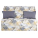 Housse BZ 140x190 Matelassée – Literie Hévéa Banquette