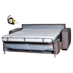 Matelas en mousse sur mesure convertible ALOA - Confort ferme pour couchage quotidien | Literie Hévéa Sélection